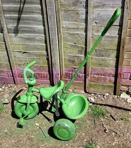 trike for Boo, Painting, upcycle, riding, 